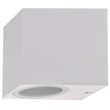 Venkovní zahradní nástěnné svítidlo s LED 1x GU10 BOSTON GOLDLUX (Polux) ALUMINIUM White