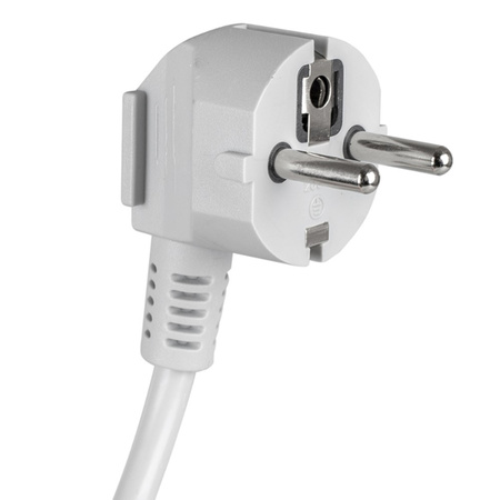 Prodlužovací kabel s přepěťovou ochranou 1,5M 5GN Síťová šedá Napájecí lišta + vypínač