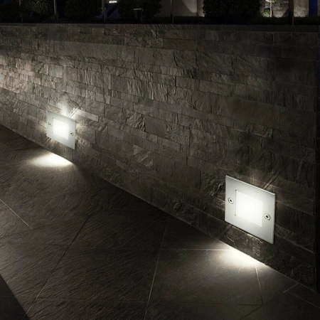 Schodiště Zapuštěné LED TAXI SMD L 0,6W 10lm 4000K neutrální bílá 230V Kanlux