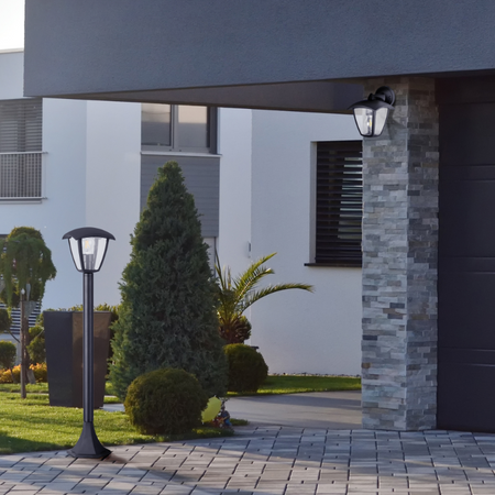 Nástěnné svítidlo. venkovní zahradní nástěnné svítidlo. spodní IGMA E27 GOLDLUX (Polux)