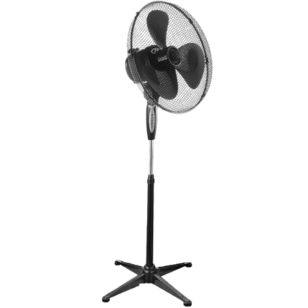 Podlahový ventilátor Stojanový větrný mlýn KOBI 45W 43cm černý