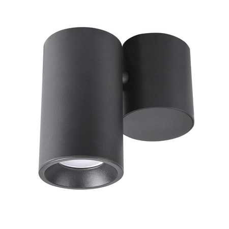 Přisazené stropní svítidlo HOBRO GU10 Spot Tube Movable Black GOLDLUX (Polux)