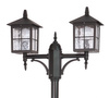 Venkovní zahradní lampa LANTERN E27 Venice OGMWN 2 KW 180-280cm černá Su-Ma