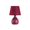 Stolní noční lampa E14 Maroon Classic Ingrid 4478 Rabalux