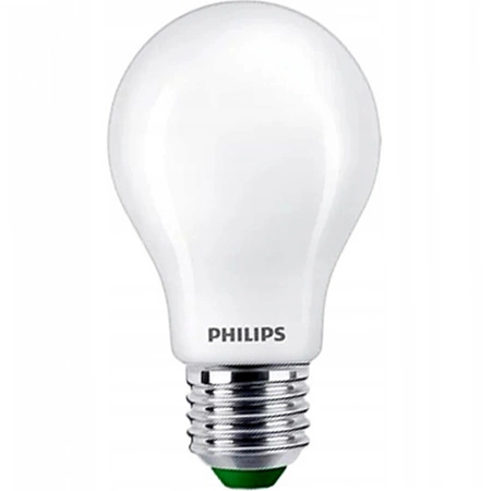 LED žárovka E27 A60 4W = 60W 840lm 2700K Teplá bílá Filament Milky PHILIPS Ultra Efficient