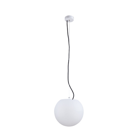 Venkovní zahradní závěsné svítidlo CUMULUS M 9715 E27 IP65 45 cm přesah Bílá Moderní Nowodvorski
