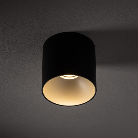 Přisazené svítidlo EYE TONE 8932 Nowodvorski Black GU10 Stropní trubice Aluminium Minimalist