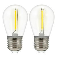 LED žárovka E27 0,3W 50lm 2200K Yellow 360° pro Girland 36V PARTY Sanico Goldlux