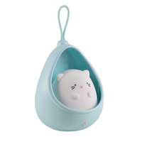 Dekorativní LED dobíjecí světlo 0,5W 3000K Warm Blue Kitty Sanico Goldlux