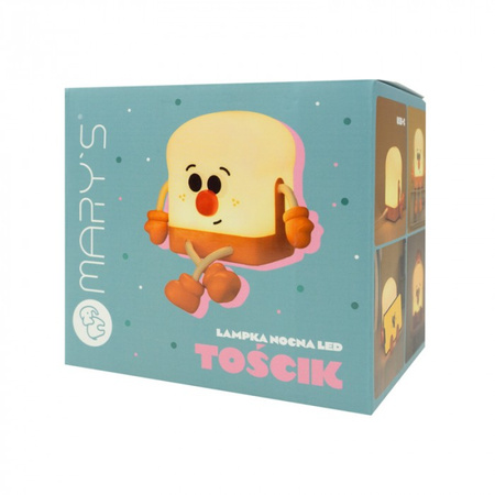 Dětské noční světlo LED 1W 3000K Warm USB dobíjecí 1200mAh oranžová|bílá MARY'S TISSUE