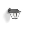 Zahradní lampa LED nástěnná lampa ALPENGLOW myGarden E27 IP44 Lucerna pro péřové antracitové PHILIPS