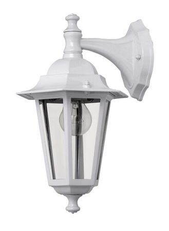 Zahradní lampa LED nástěnná lampa VELENCE E27 IP43 Downlight Lucerna bílá RABALUX