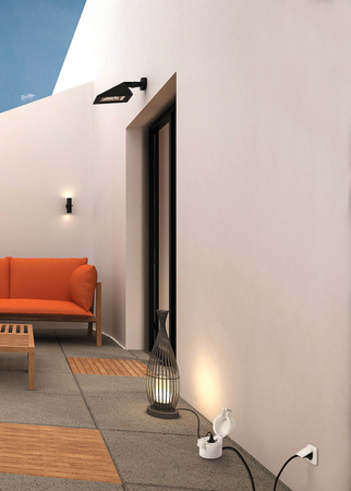 Inteligentní venkovní EU napájecí zásuvka 230V 3680W 16A LEDVANCE SMART+ ZigBee s kabelem