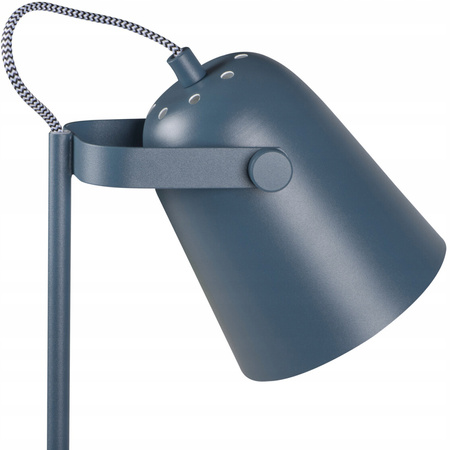 Školní noční stolní lampa + organizér Raibo E27 5W modrá KANLUX