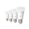 4x LED žárovka E27 A60 6W = 60W 810lm 1800-20000K CCT + RGB SMART Smart Bluetooth ZigBee White and Color Ambiance Philips HUE
