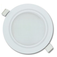 LED stropní vestavné svítidlo kulaté bílé 6W 480lm 2700K