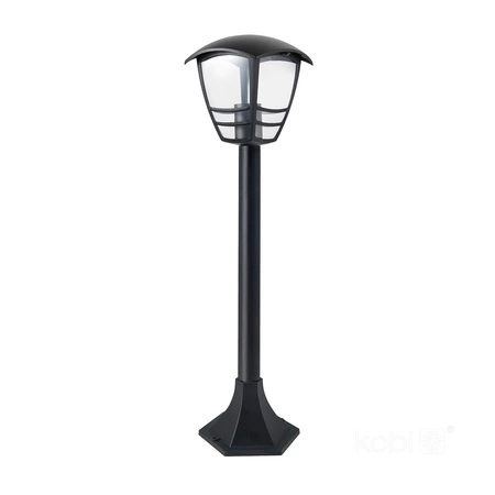 Zahradní lampa Outdoor Post Standing LED E27 IP54 Black Tvio Kobi