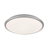 Plafond LED stropní světlo Povrchová montáž 18W 1220lm 4000K Silver Moderní Engon Rabalux