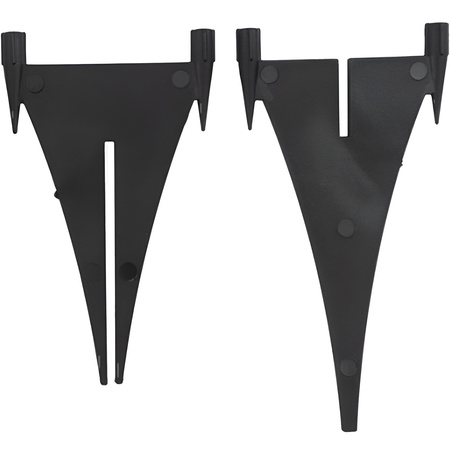 LED solární zahradní světlo 4000K IP44 Dusk Sensor