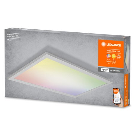 LED panel 28W RGB SMART+ WIFI PLANON PLUS 600X300 LEDVANCE