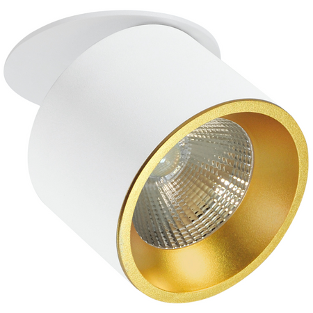 Stropní vestavné svítidlo LED bodové svítidlo Haron GOLDLUX (Polux) 20W 1500lm 3000K