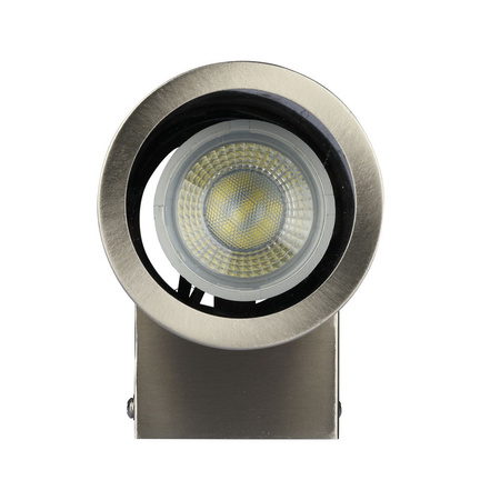 Nástěnné svítidlo zahradní lampy GU10 IP44 Horní/Spodní Stříbrná VT-7642 V-TAC