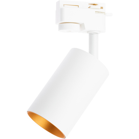 Osvětlovací lišta 1m + 3x reflektor lištový, GU10 Bílý Zlatý SAGI LUMILED