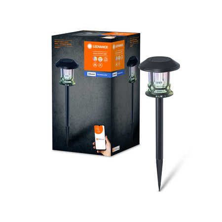 Inteligentní solární zahradní lampa CCT + RGB IP44 SMART+ BLUETOOTH LEDVANCE