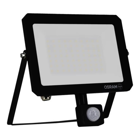 LED reflektor Halogenový venkovní reflektor 50W 3000K 4500lm IP65 se senzorem pohybu a soumraku SENSOR FLOODLIGHT LUX OSRAM