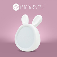 Dětský elektronický budík bílý USB dobíjecí 1200mAh MARY'S BEAR