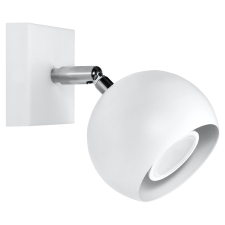 Nástěnné svítidlo OCULARE GU10 s reflektorem Pohyblivé Minimalistické bílé SOLLUX