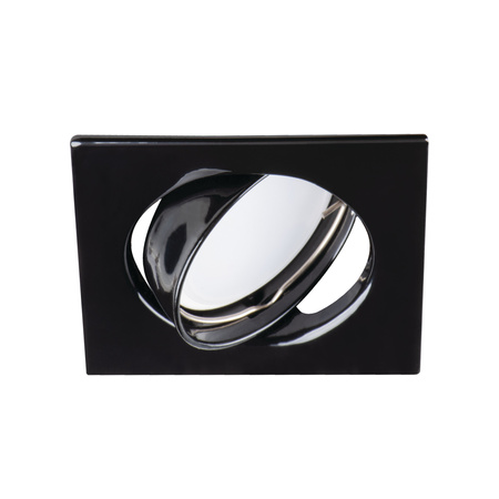 3x LED zápustná nastavitelná bodová lampa GU10 10W 3000K teplá bílá Square Black Tribis Kanlux