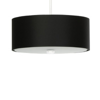 SKALA LED závěsné stropní svítidlo 3xE27 Lustr 30 cm černý SOLLUX