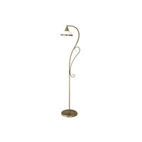 Stojací stojací lampa E27 hnědá Classic Elisett 2758 Rabalux