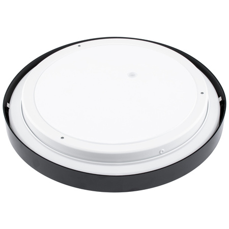 Stropní LED svítidlo pro koupelnu 24W 4000K IP44 ZOE Black 35cm