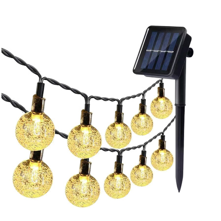 Solární venkovní zahradní lampa LED 0,12W 3000K Warm Black IP44 Aura Kobi