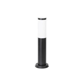 Venkovní LED zahradní lampa TORCH E27 IP44 Tyč 45cm Černobílá RABALUX
