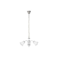 Lustr Závěsné stropní svítidlo 3x E14 Chrome Classic Rafaella 7243 Rabalux