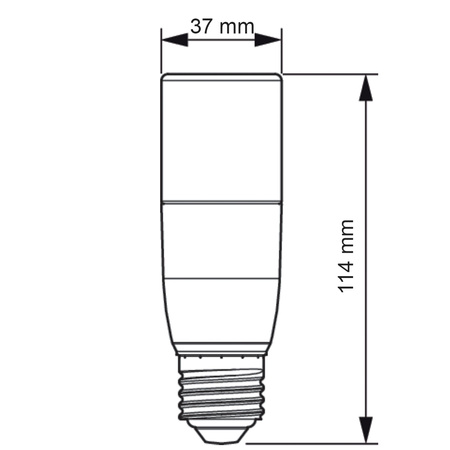 LED žárovka STICK E27 T38 9.5W = 68W 950lm 3000K Teplá bílá PHILIPS CorePro