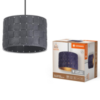 Dekorativní stropní závěsné svítidlo E27 Overhang Grey Decor Ledvance