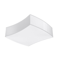 LED stropní svítidlo SQUARE 2xE27 Square luminaire White SOLLUX