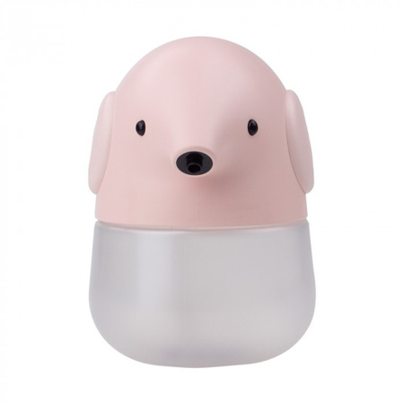 Bezdotykový dávkovač dětského mýdla růžový USB dobíjecí 1200mAh MARY'S SLONK