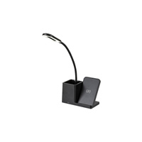 Stolní noční lampa 4W 200lm 3000-6500K CCT Stmívatelná černá Moderní Cerie Rabalux
