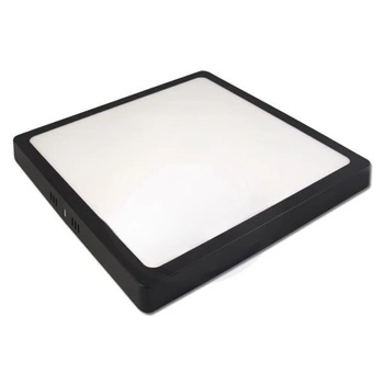 Přisazené stropní svítidlo LED panel 24W 4000K Černý čtverec Proma LVT