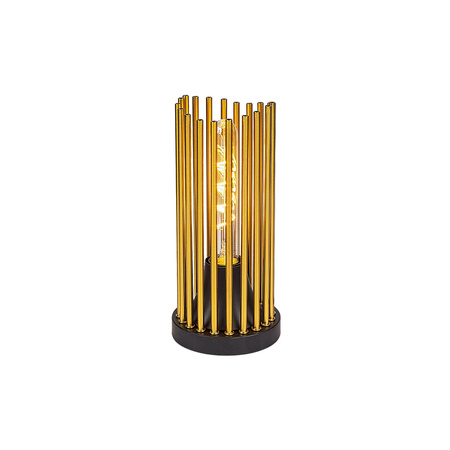 Stolní lampa stolní noční dekorativní E27 černá moderní Roxas 74021 Rabalux