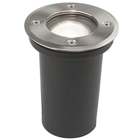 Zahradní lampa. zemní. PAOLI 9554 GU10 IP67 Silver Inox Nowodvorski