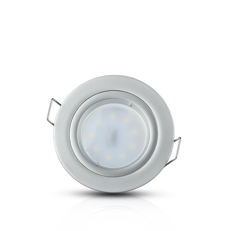 Stropní svítidlo zapuštěná montáž GU10 kulatá šedá VT-774 V-TAC