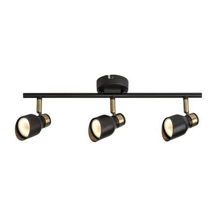 SPOT Reflektorové stropní svítidlo 3x GU10 Gold Modern Lilou Rabalux