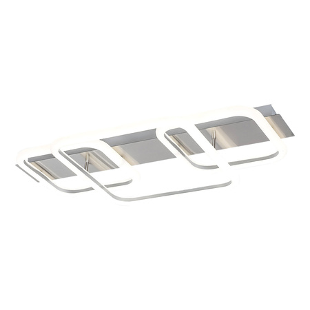 Stropní svítidlo LED pro povrchovou montáž 42W 3800lm chrom Moderní svítidlo Fandral Rabalux