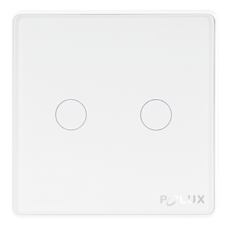 Dotykový spínač dvoupólový WIFI Smart max 2x 800W 230V Tuya GOLDLUX (Polux)